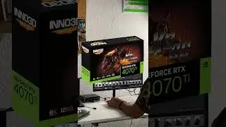 INNO3D GEFORCE RTX™ 4070 Ti X3 OC. #SHORTS #NVIDIA