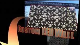 New Studio Square Video Wall