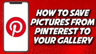 How To Save Pictures From Pinterest To Your Gallery 2023 (EASY)