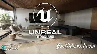 Unreal Engine 5 Archviz, Realtime Lumen game mode. demo/test