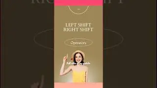Left Shift Operator 