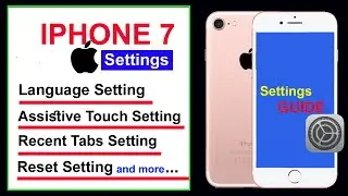 iphone 7 all settings - iphone all settings features