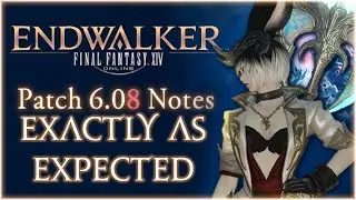 Final Fantasy XIV Endwalker Patch 6.08 Dark Knight LIVE Reaction