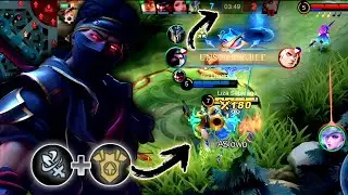 3MINS UNSTOPPABLE!! 🔥- HAYABUSA BEST BUILD & EMBLEM SET 2023 (insane damage) | SOLO RANK!