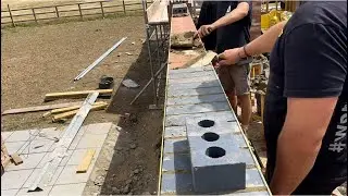 Topping off a Garden Wall: Tile Creasing & Brick on Edge 🧱