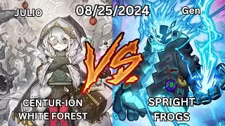 Yu-Gi-Oh! Locals Match | Centur-Ion White Forest vs Spright Frogs