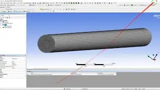 Ansys Workbench Design Modeler | Flow in a Circular Pipe