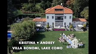 Свадьба в Италии на озере Комо, Villa Bonomi - Кристина и Андрей