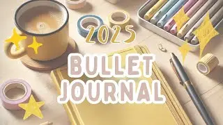 🌟 2025 Bullet Journal Setup | Yearly Spreads & Trackers
