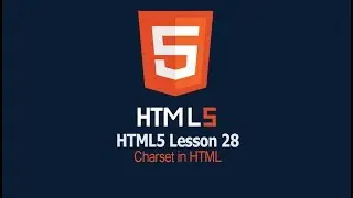Charset in HTML | Lesson28 HTML Tutorial | safahtech