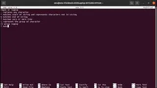 linux regex and regexp in linux || regular expression in python program day with Sam