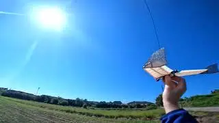 Mini 3d Printing Fpv Wing - Maiden Flight || EN subtitles