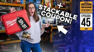 STOP! Easily the BEST (And EXCLUSIVE) Power TOOL stackable coupon of the season!