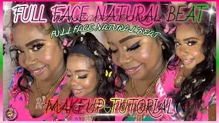 Natural Naked Beat Full Face Makeup Tutorial🦋