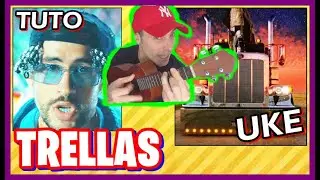 COMO Tocar 🐇 TRELLAS de BAD BUNNY [UKELELE] Acordes y Acompañamiento ,Tutorial FACIL, paso a paso