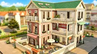 TOMARANG APARTMENTS 🏡 Base Game & For Rent 🔑 The Sims 4 Speed Build | No CC