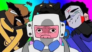 WILDCAT GETS LEFT BEHIND // VANOSS CREW LETHAL COMPANY ANIMATION