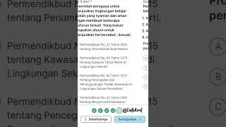 Post Tes Modul 1 Topik Perencanaan Pembelajaran SMP/ Paket B 
