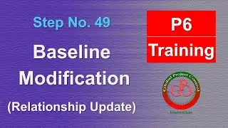 🔴 How to Update Project Baseline for Relationship