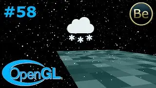 OpenGL - Урок 58 - Новогодний выпуск. Трехмерный шейдерный генератор снега.