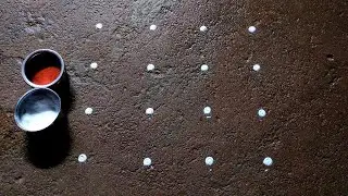Vaigasi madham special rangoli 🌹 Easy & simple rangoli kolam🌹 Pandaga muggulu 🌹 Traditional rangoli