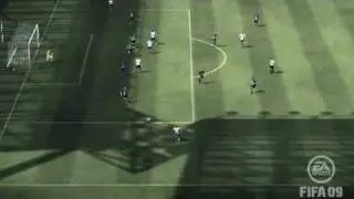 Fifa 09 Spurs vs Newcastle Utd Dos Santos 30yd 2 1 Tele