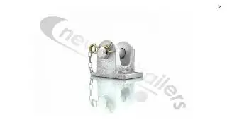 N1001299 - Towing Eye With 4 Hole Fixing For Chassis Mount