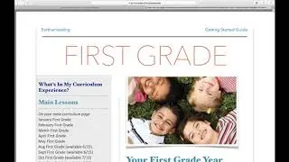 Tour Through the Earthschooling Curriculum Pages from www.Earthschooling.com