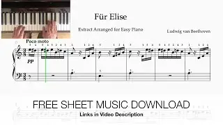 Fur Elise Easy Piano