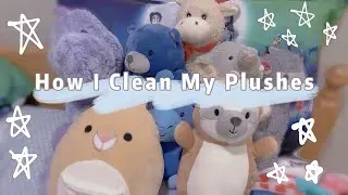 How to Wash Your Plushies | Cleaning My Stuffed Animals