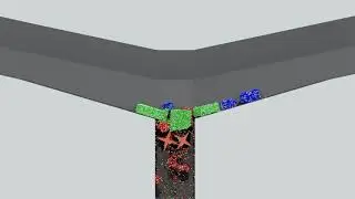 Particle Simulation #102 : Softbody, Tetris, Shredder Machine