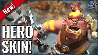New Barbarian Orc Hero Skin - September 2024 | Clash of Clans