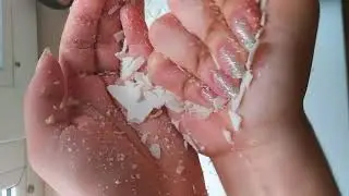 АСМР СУХОЕ МЫЛО/ХРУСТЯЩИЕ ЗВУКИ/ASMR DRY SOAP/CRUNCHY SOUNDS