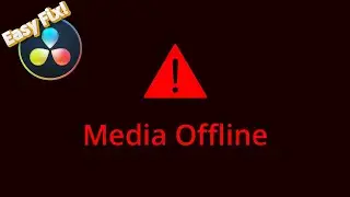 EASY FIX!!! How to Relink Media Offline DaVinci Resolve 19