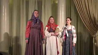 Ансамбль СПбГК.  Народный распев пасхального тропаря. Русский фольклор.