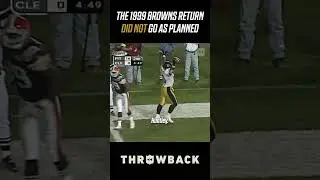 The Browns' Return to Cleveland Game was BRUTAL! #shorts