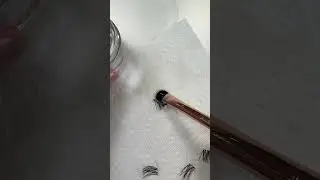 Lash hack to get white lash sealer off your diy lashes