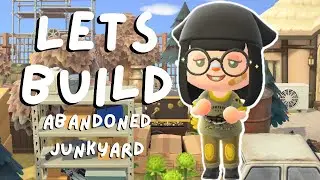 Abandoned Junkyard Speed Build | Animal Crossing New Horizons