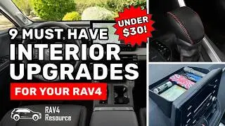 9 Must Have Interior Mods & Accessories Under $30 for the Toyota RAV4