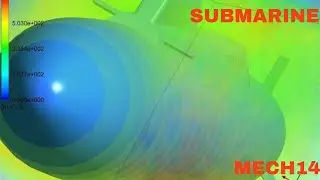 ANSYS Fluent CFD/Ansys Workbench SUBMARINE Fluent  Analysis/CFD