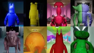 Garten of Banban 1 2 3 4 6 7 8 9 - Playing as Header Character Comparison