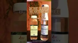 Rosewater BOGO - limited time offer