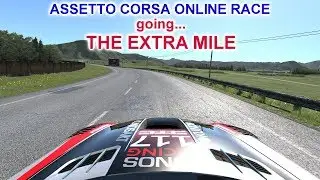 Assetto Corsa ONLINE - The First Ever Live Race with THE EXTRA MILE (& Tips for Online Beginners)