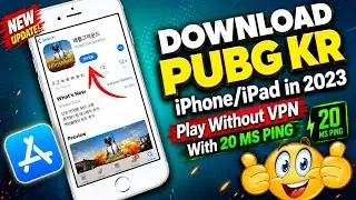 How To Download Pubg Mobile KR in iPhone or iPad After Ban in India in 2023