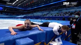Наши фигуристы ЗАПРЫГНУЛИ НА БОРТ. Фигурное катание. Олимпиада-2022. Пары. Произвольная программа