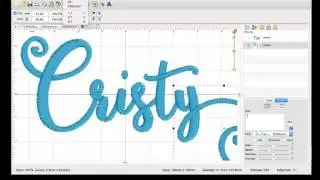 How to Use Alternate Letters in an embroidery font from The Itch 2 Stitch using Embrilliance