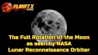 The Full Rotation of the Moon as seen by NASA Lunar Reconnaissance Orbiter