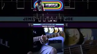 Hey Joe Jimi Hendrix Guitar Riff with Tab