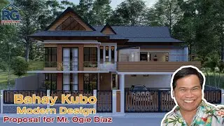 Bahay Kubo modern design proposal for Mr. Ogie Diaz