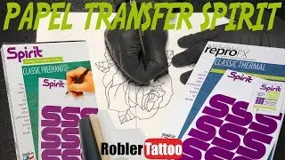 Papel CALCO/TRANSFER Spirit Tattoo Review